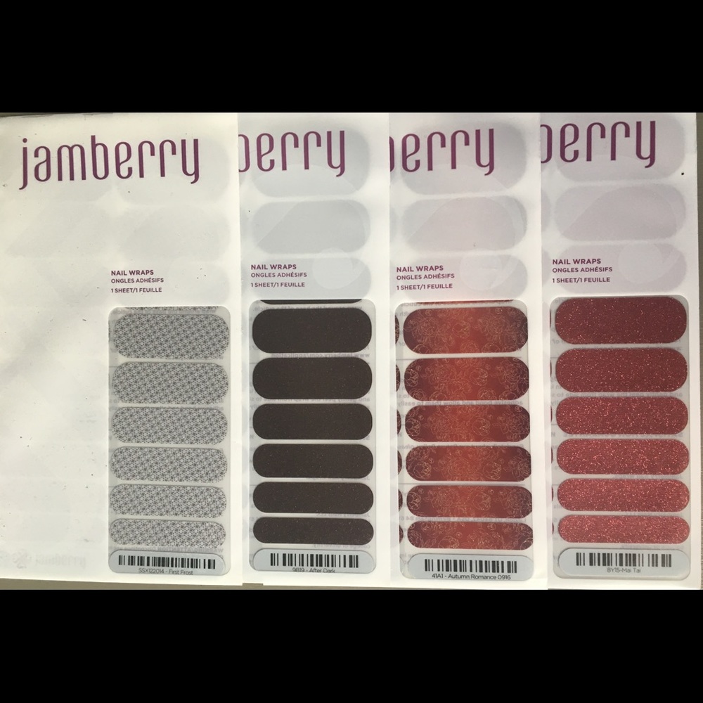 Jamberry nail wraps - Fall Designs (full sheets)